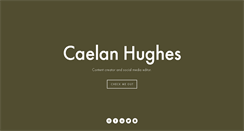 Desktop Screenshot of caelanhughes.com